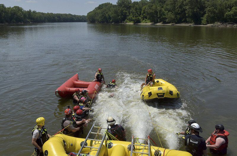 Terre Haute introduces its Swift Water Rescue Team
